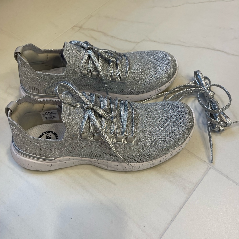 Silver APL Sneakers size 8.5